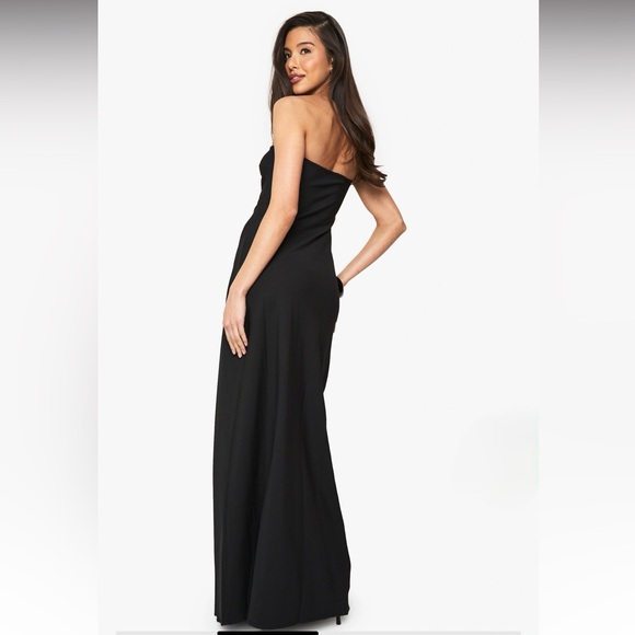 BOOHOO - ROSE DETAIL MAXI DRESS - Picture 3 of 6